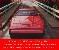 Bricklin Build History Site